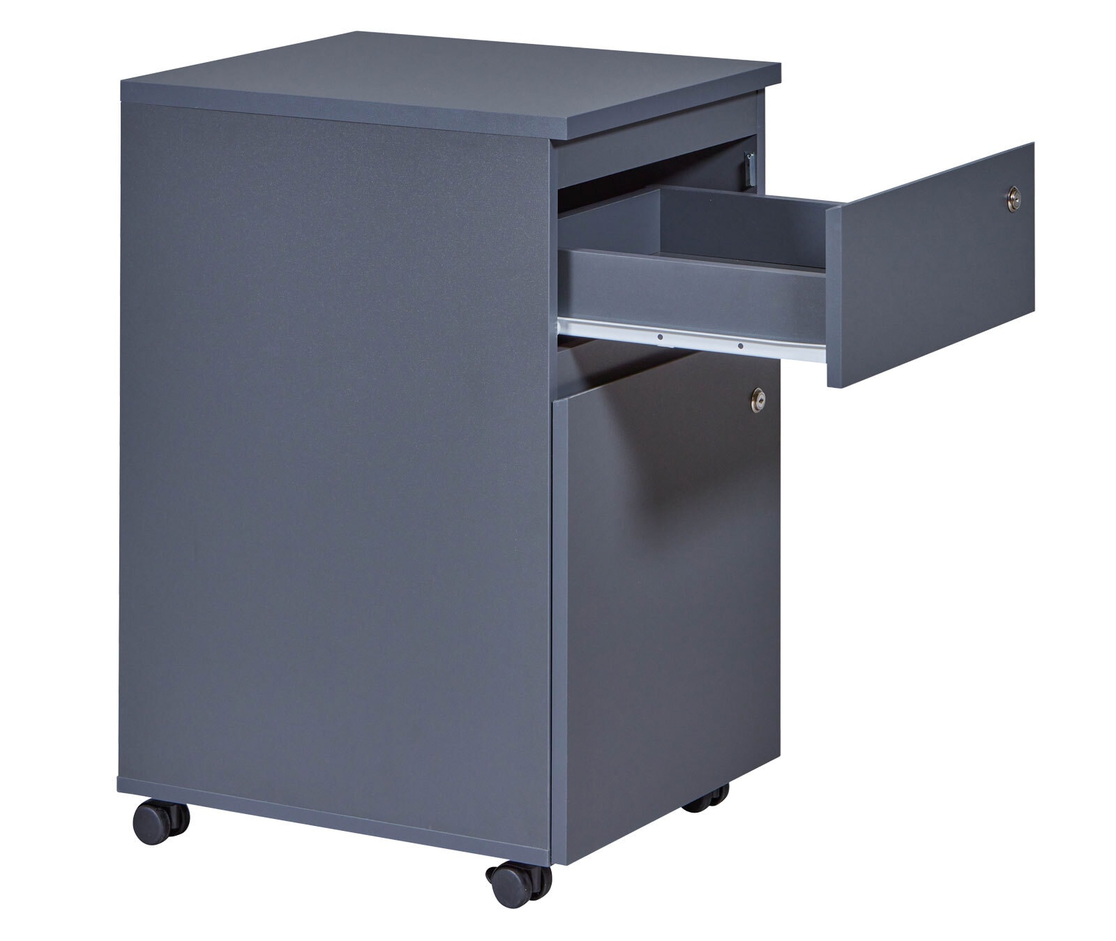 Rollcontainer File Theodor Anthrazit 44x76,9x51,3 cm