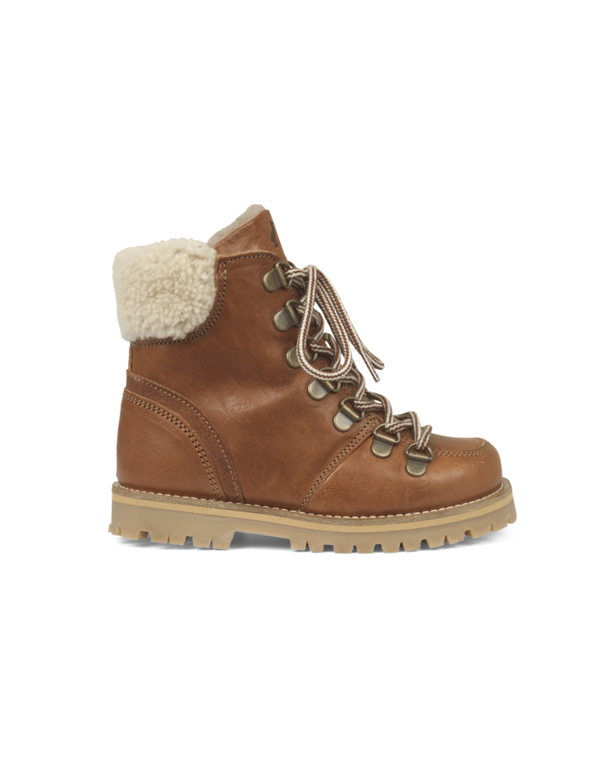 Shearling Winter Boot - Cognac