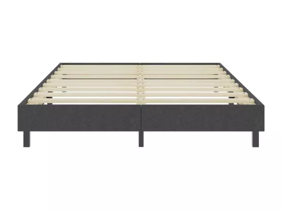 Sommier tapissier Gris Tissu 140 x 200 cm