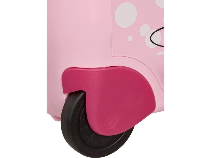 Samsonite Dream2Go Disney Ride-On Suitcase Hellrosa Trolley mit 4 Rollen