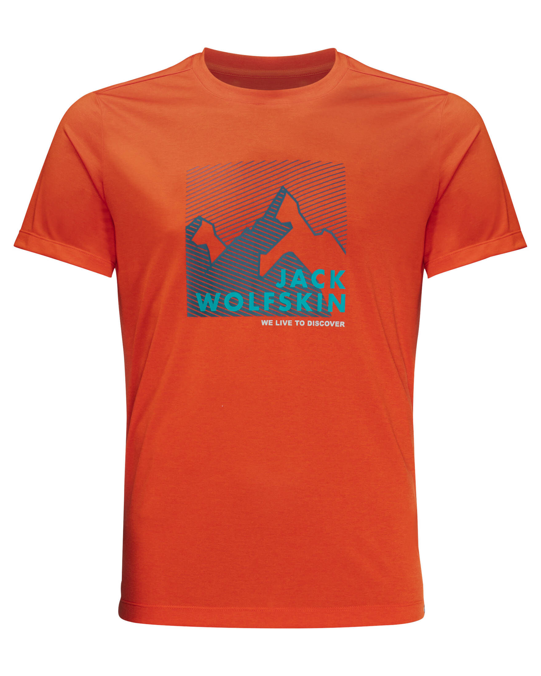 Jack Wolfskin| Herren Funktionsshirt HIKING S/S GRAPHIC T M Kurzarm