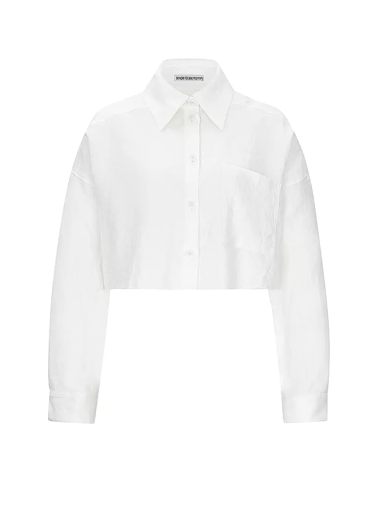 DRYKORN Overshirt Cropped Fit DANU  weiss