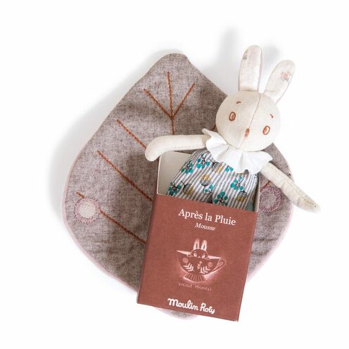 Petit lapin Mousse Après la pluie - MOULIN ROTY