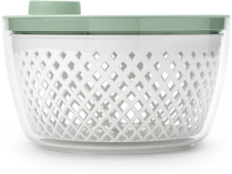 Brabantia Salatschleuder Tasty  25 cm, Grün/Transparent Schleuder für Salat