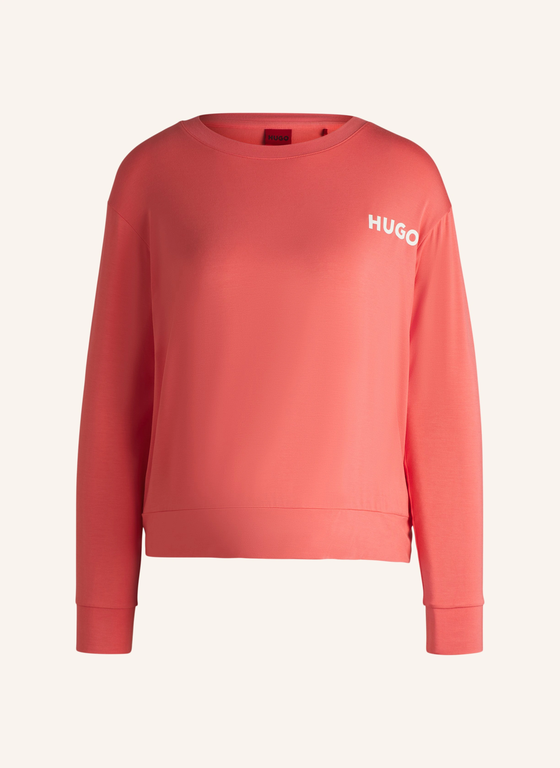 HUGO Pyjama-Oberteil UNITE_LS-SHIRT Relaxed Fit