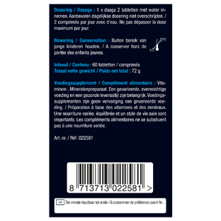 Lucovitaal Calcium Magnesium Bot Formule Tabletten 60TB