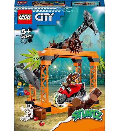 LEGO? City Stuntz - Stuntudfordring Med Hajangreb 60342 - 122 De