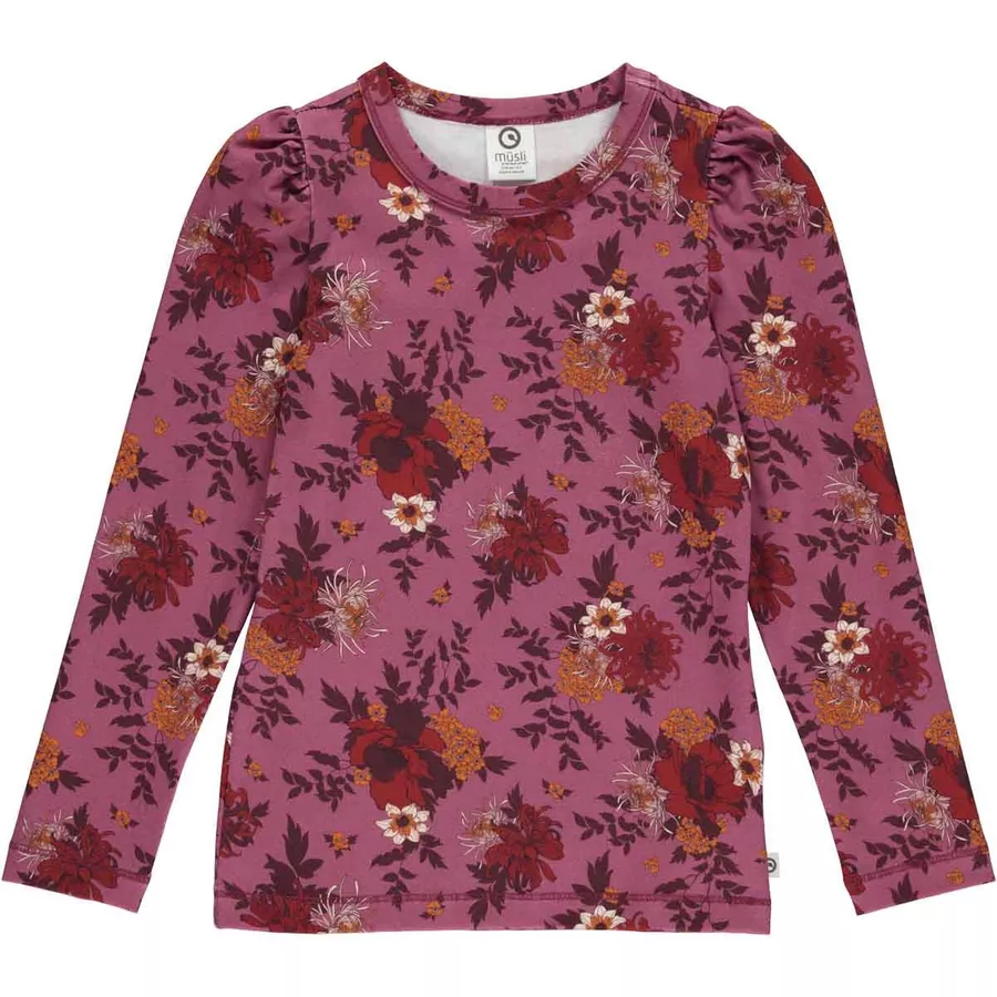 Müsli Langarmshirt BoysenberryFigBerryred