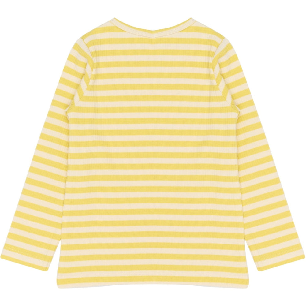 Køb THE NEW Siblings Dusky Citron Striped Tnstfro L_S Rib Tee