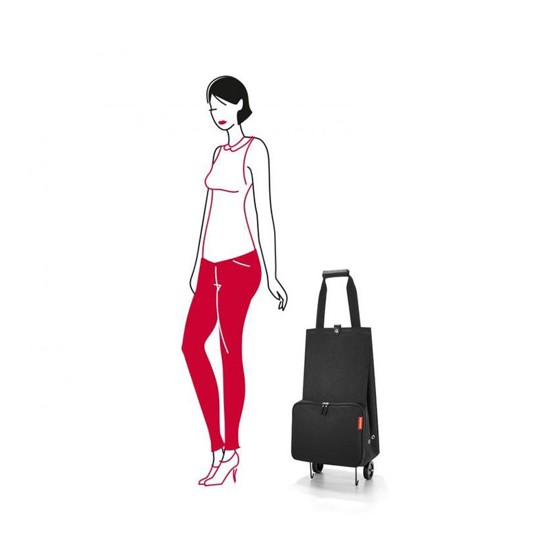 Chariot de courses Foldabletrolley 66 cm Black