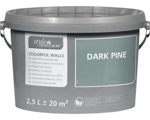 StyleColor KLEURRIJKE WANDEN muur- en plafondverf donker grenen 2,5 L