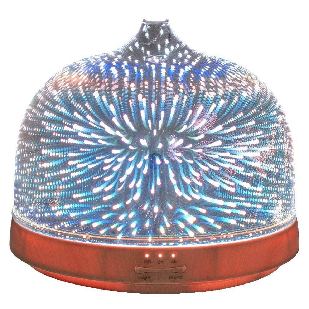 Diffuseur d'huiles essentielles lumineux effet corail océan