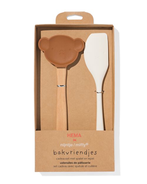Ensemble cadeau Miffy avec spatule et cuillère