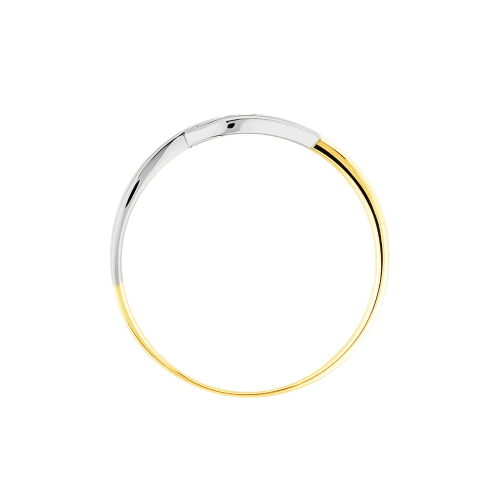 Bague Callie Or Bicolore Diamant