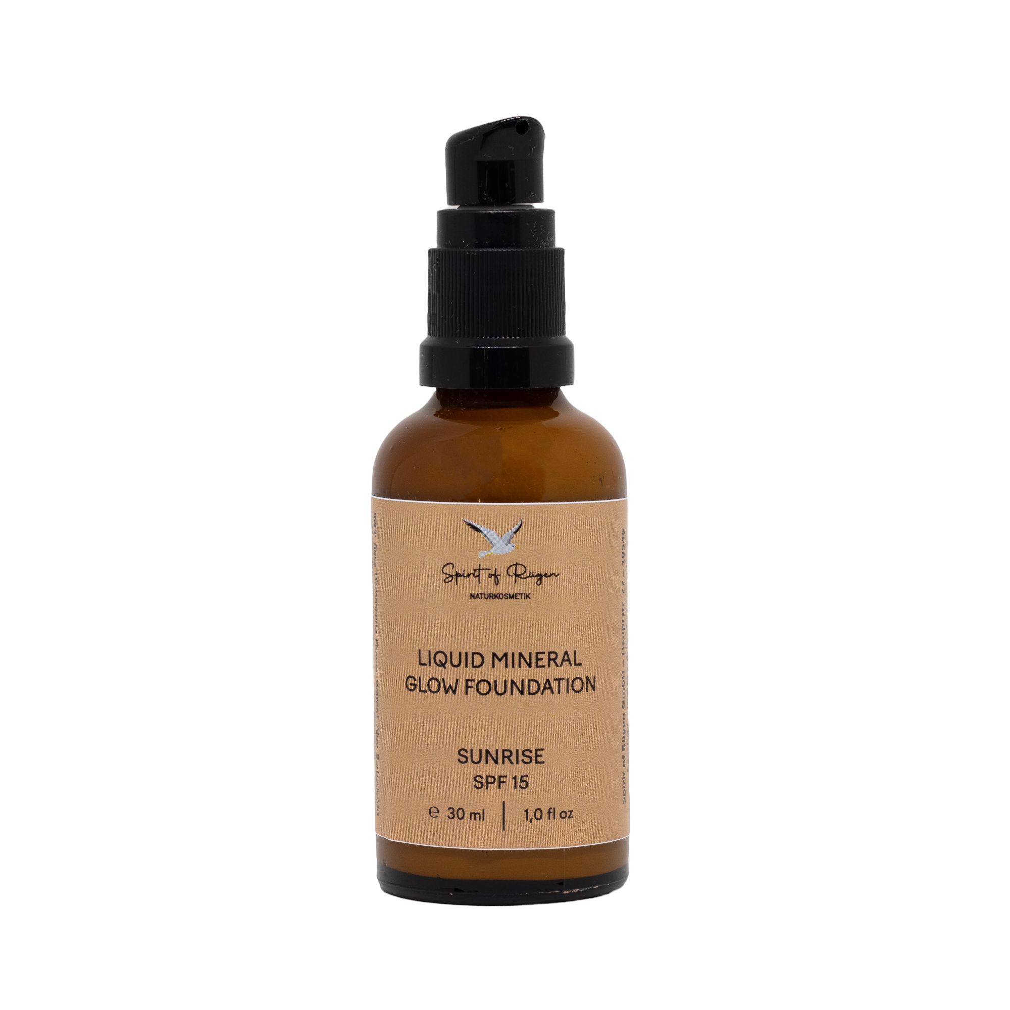 Spirit of Rügen Bio Liquid Mineral Glow Foundation Sunrise