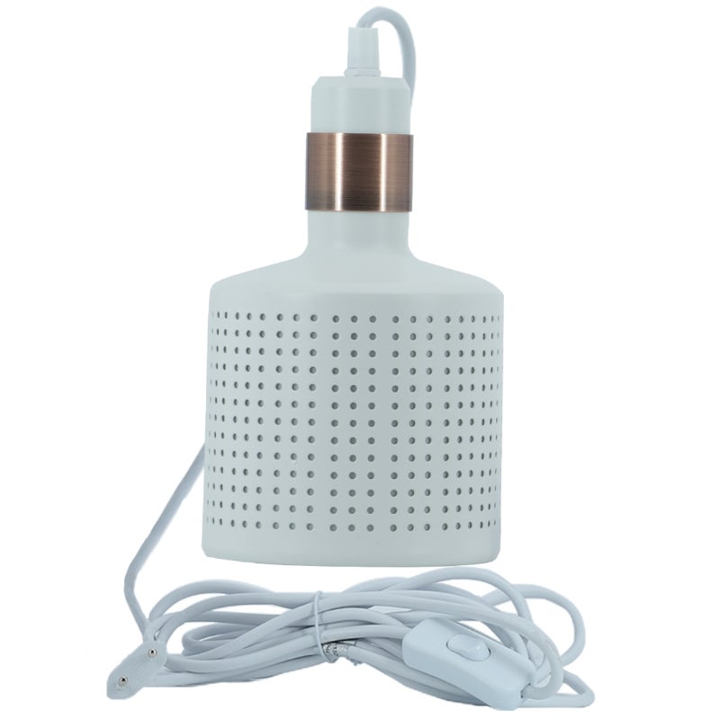 Venso EcoSolutions VEGA E27 Lampenkap Wit, Lampenkap Metaal, Venso Plantenlamp, E27 Plantenlamp, Lampenkap E27, Daglichtlamp voor Planten, Plantenlamp, LED Kamerplant