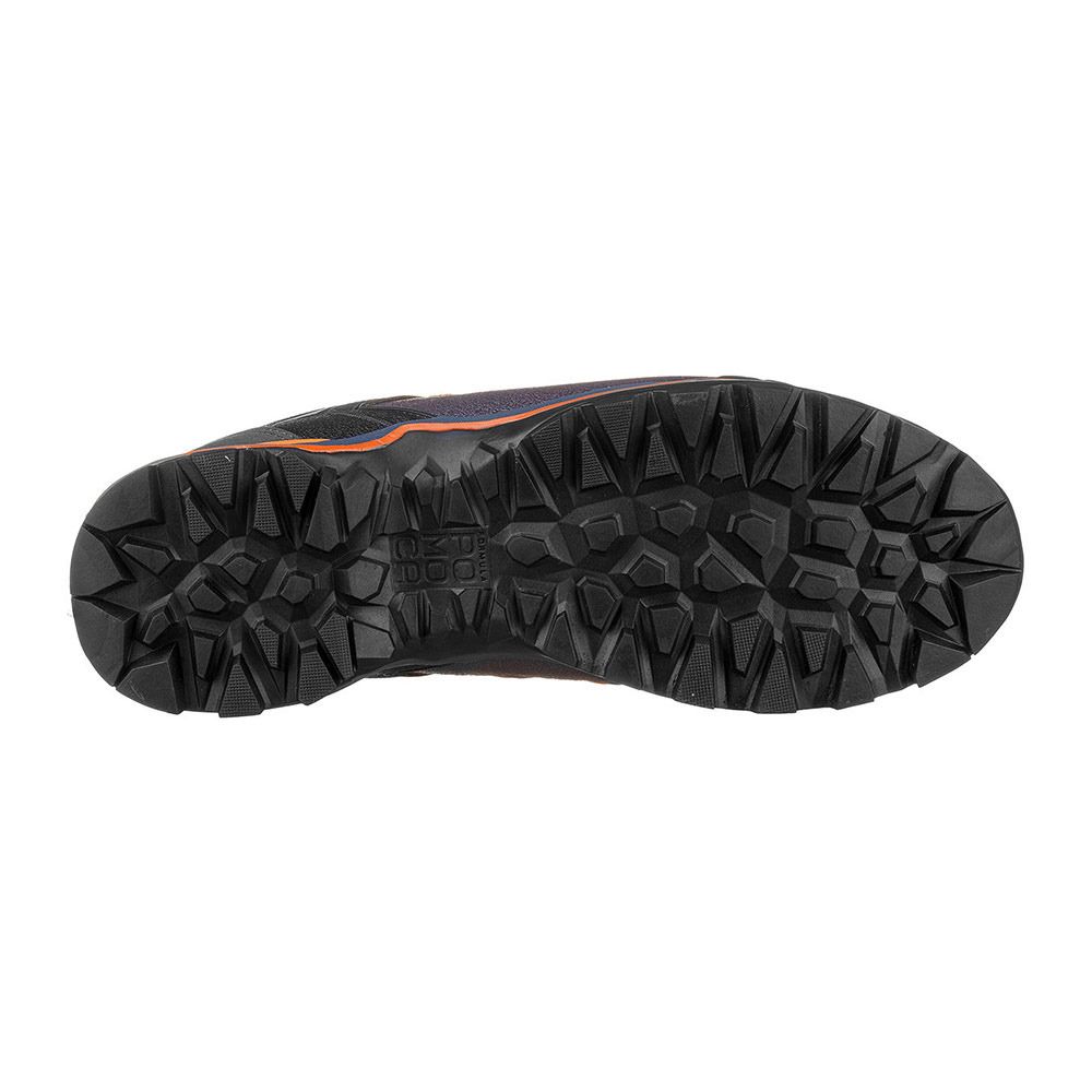 Salewa MTN TRAINER LITE - Chaussures trekking Homme ombre blue/carrot