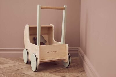 Kids Concept Dukkevogn natur