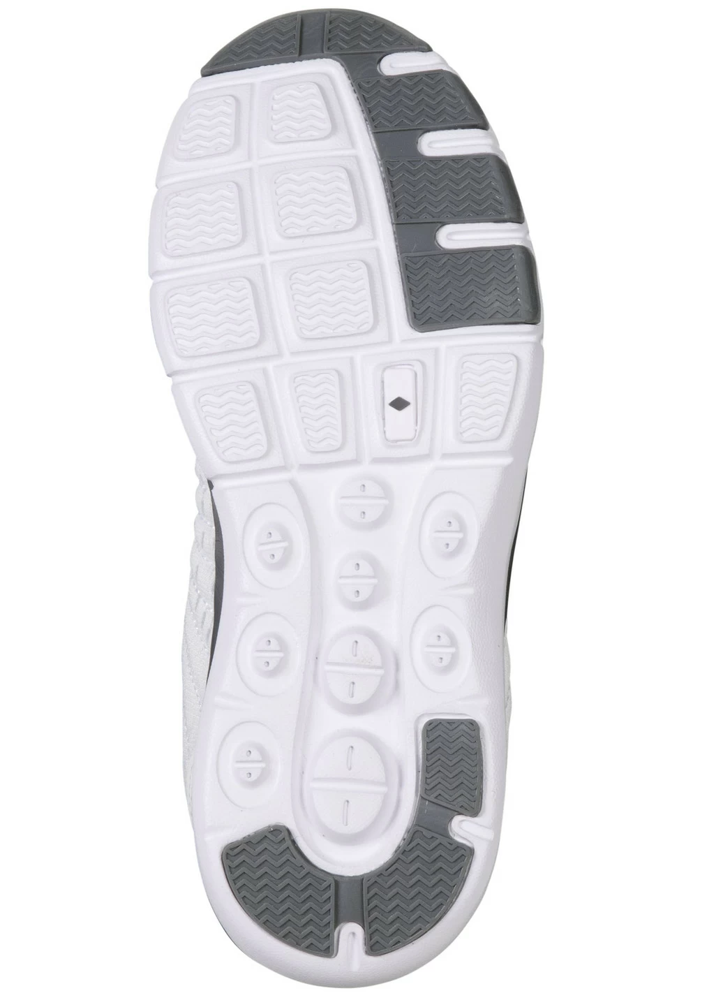 Sneaker aus effektvoll dessiniertem Textilmaterial
