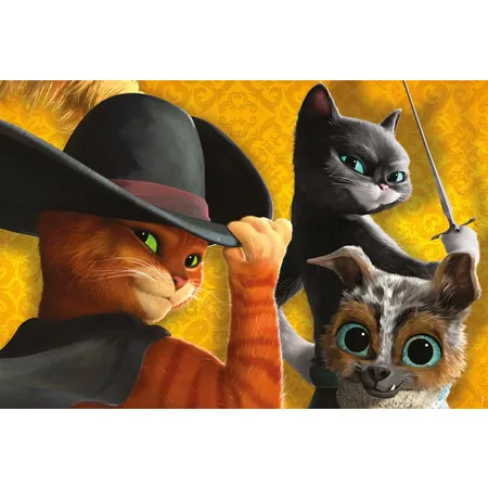 Schmidt Spiele Puzzle - Der Gestiefelte Kater und seine Freunde, 150 Teile