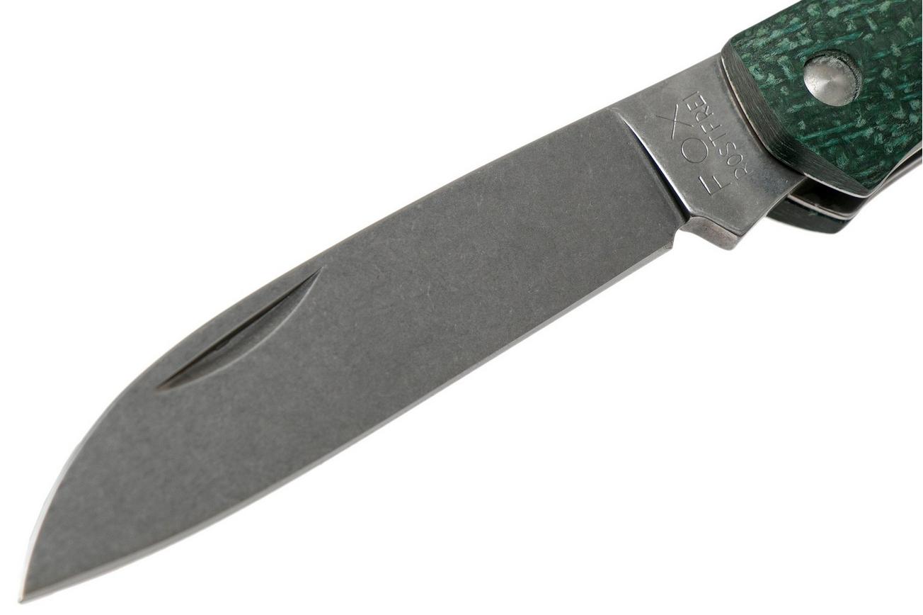Fox Nauta FX-230MIG Green Micarta zakmes