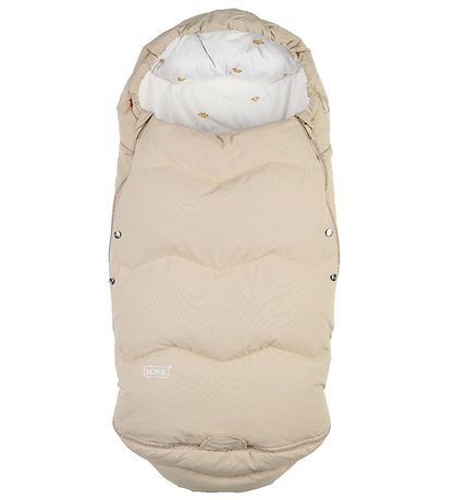 Voksi Fußsack - Explorer - 105 cm - Muschel Sand Flügel