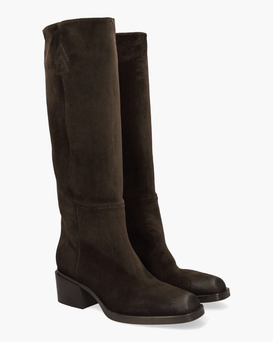 Elena Iachi E4412 Donkerbruin Damesboots