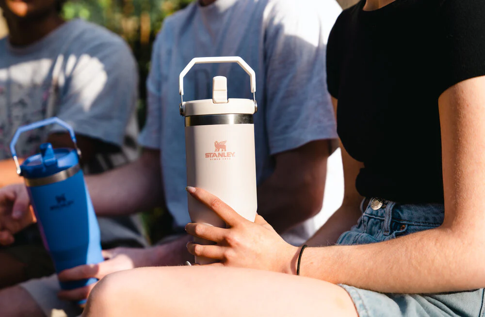 Stanley  The IceFlow™ Flip Straw termokop, Rose Quartz - 0,89 L.