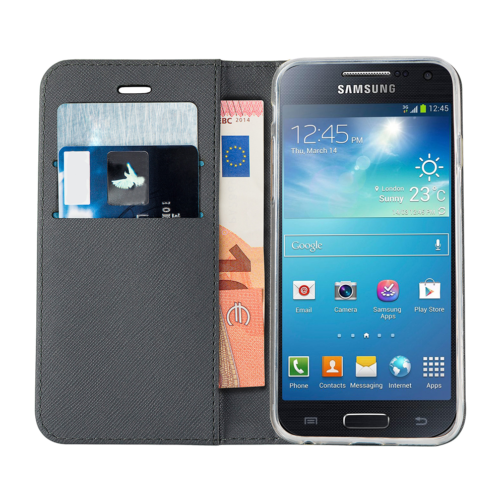 Azuri WALLET S4 MINI BLACK