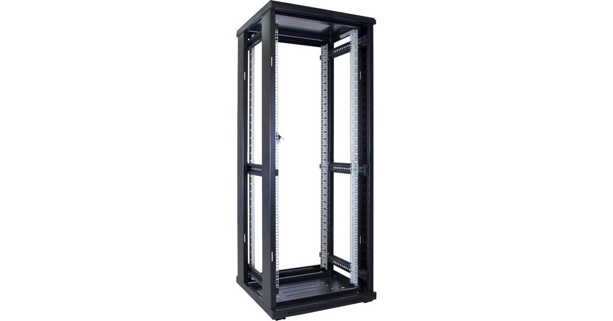 DSI32U serverkast met geperforeerde deur - DS6032PP server rack  (Zwart, 600 x 1000 x 1600mm)