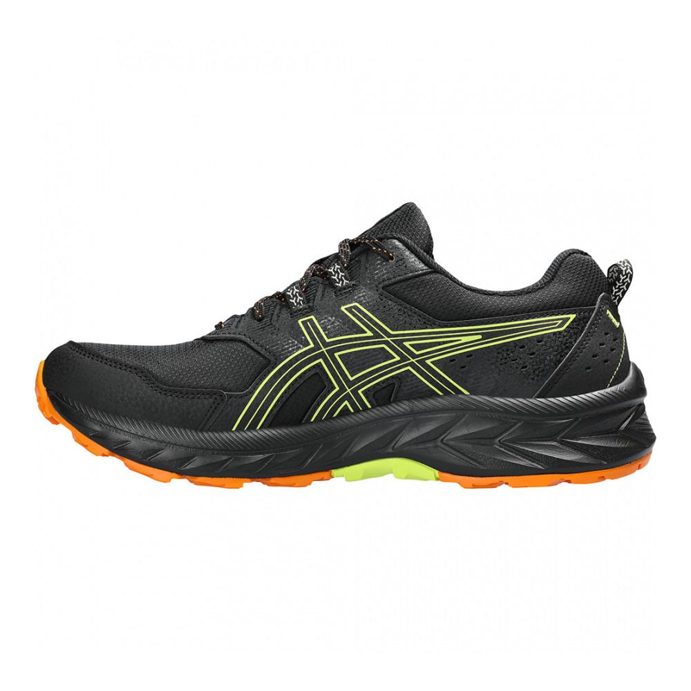 Asics GEL-VENTURE 9 - Chaussures de trail Homme black/neon lime