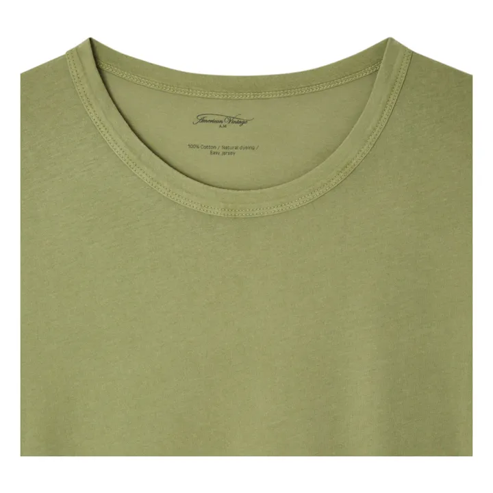 American Vintage T-shirt Devon | Vert olive