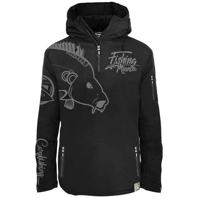 Veste Homme Hot Spot Design Carpfishing Mania - Noir