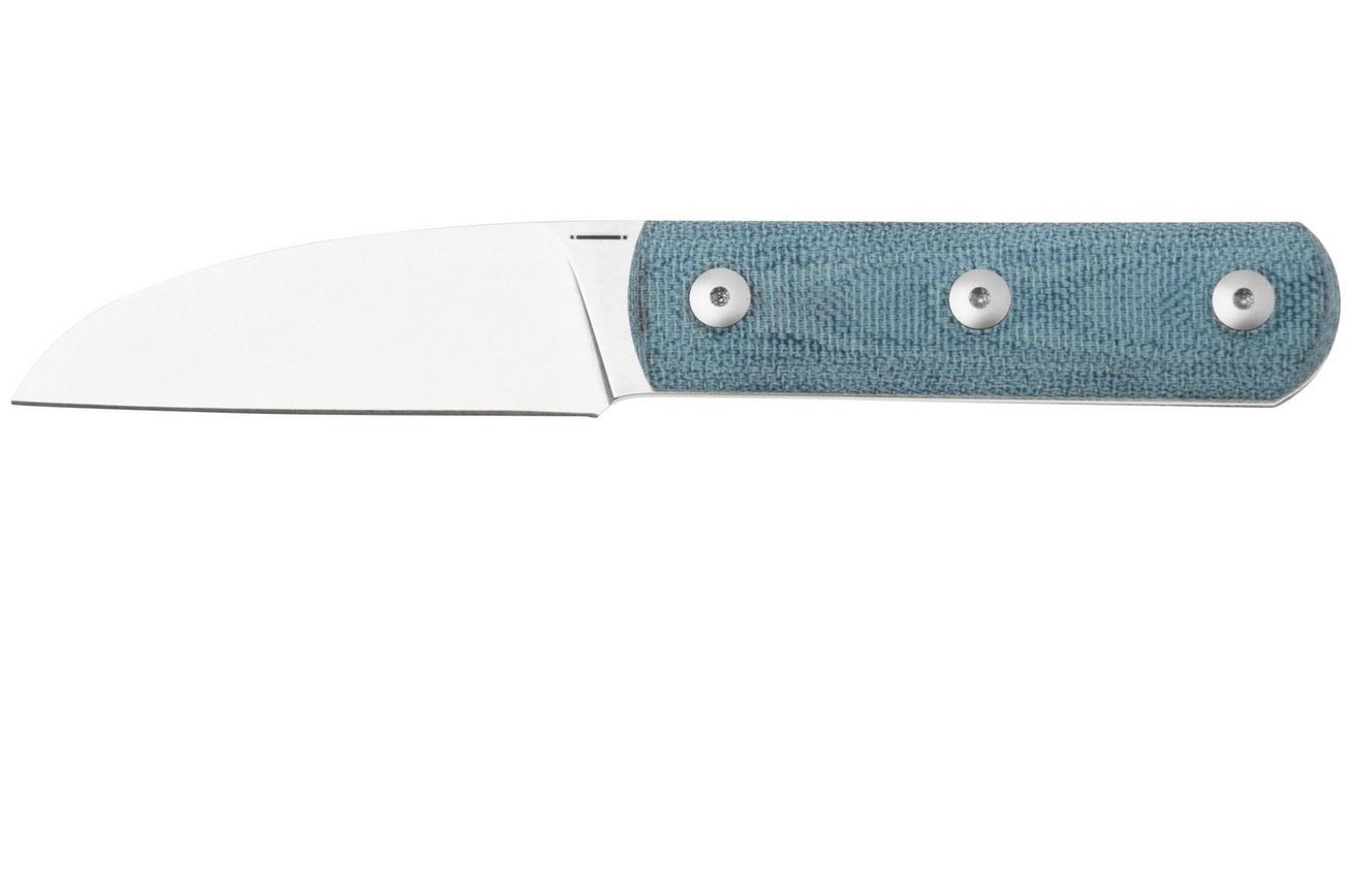 StraightLine Ally AL-DC Denim Canvas Micarta, vaststaand mes