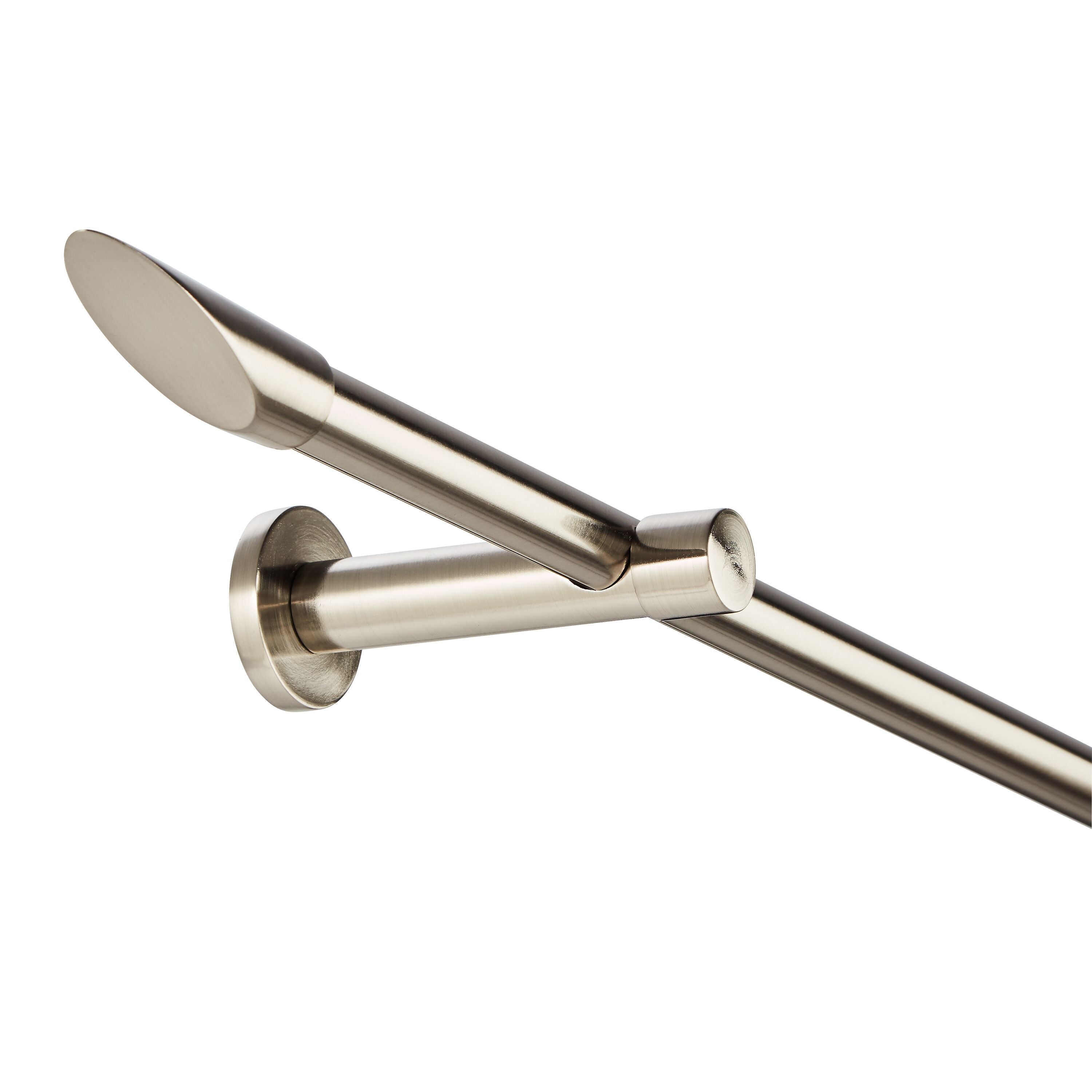 METALL Wandträger - Silber / B: 12.0 cm x T: 8.7 cm