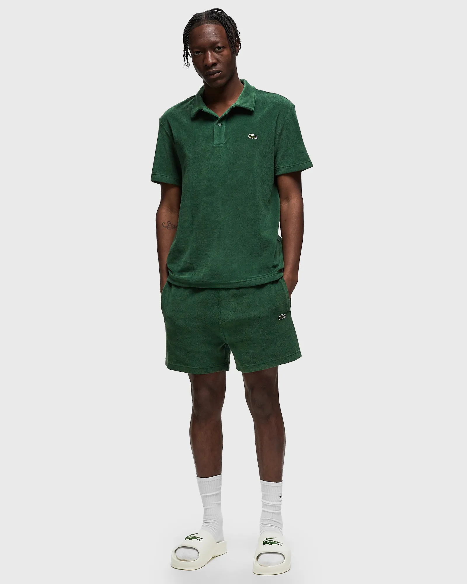 Lacoste Men's Regular Fit Terry Knit Paris Shorts