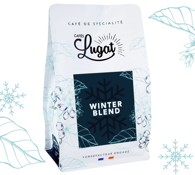 200 g - Café en grain Winter Blend - Cafés Lugat