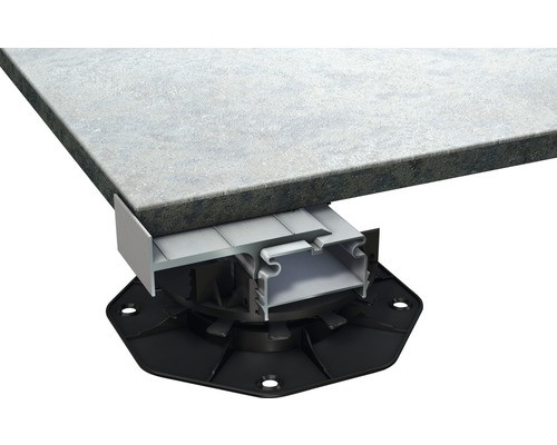 Terrassteun montagebevestiging S-Fix-H set = 50 stuks incl. zelfborende schroeven voor UK Isostep-H