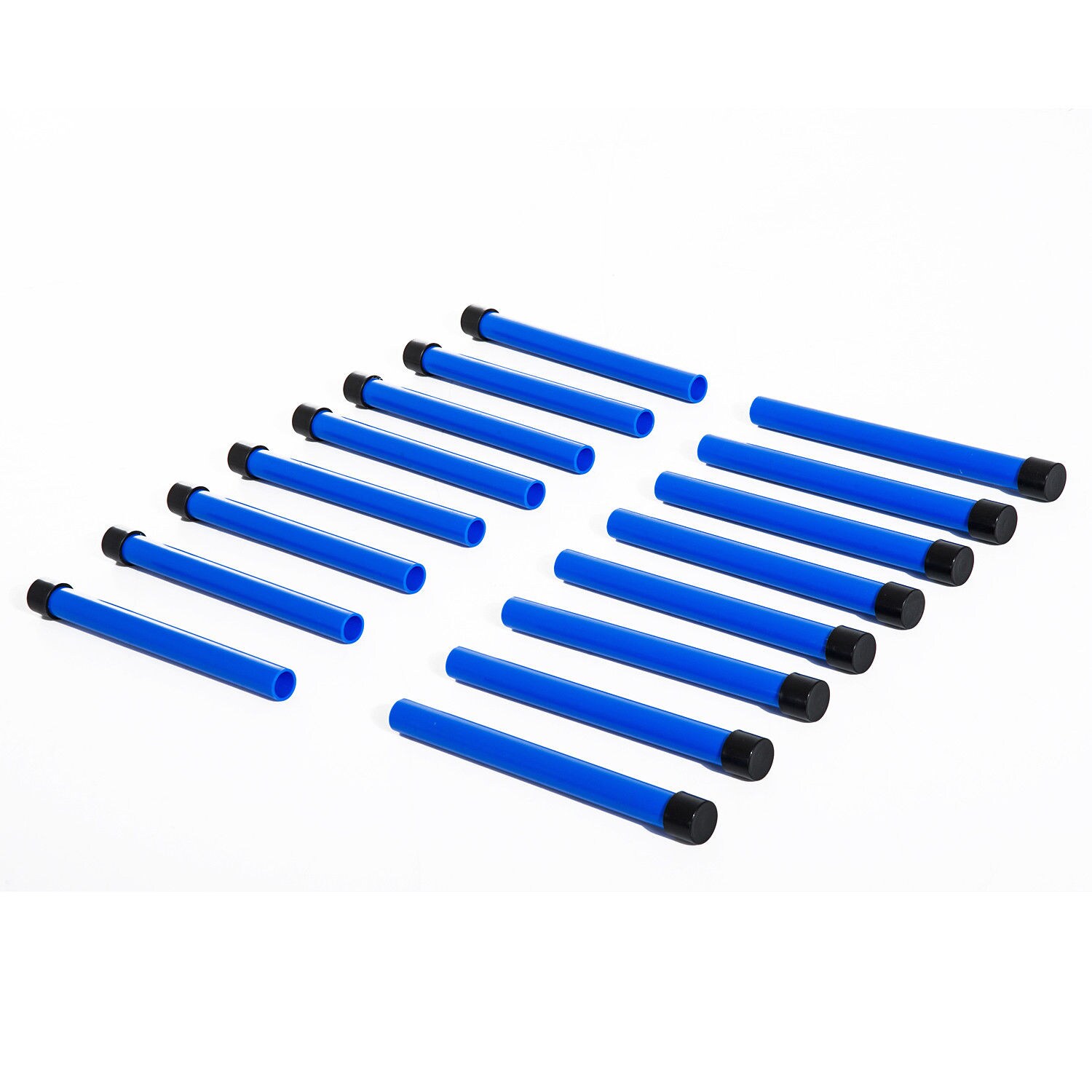 PawHut Agility Hürdenset als 4er Set blau 95 x 65 x 95 cm (LxBxH)