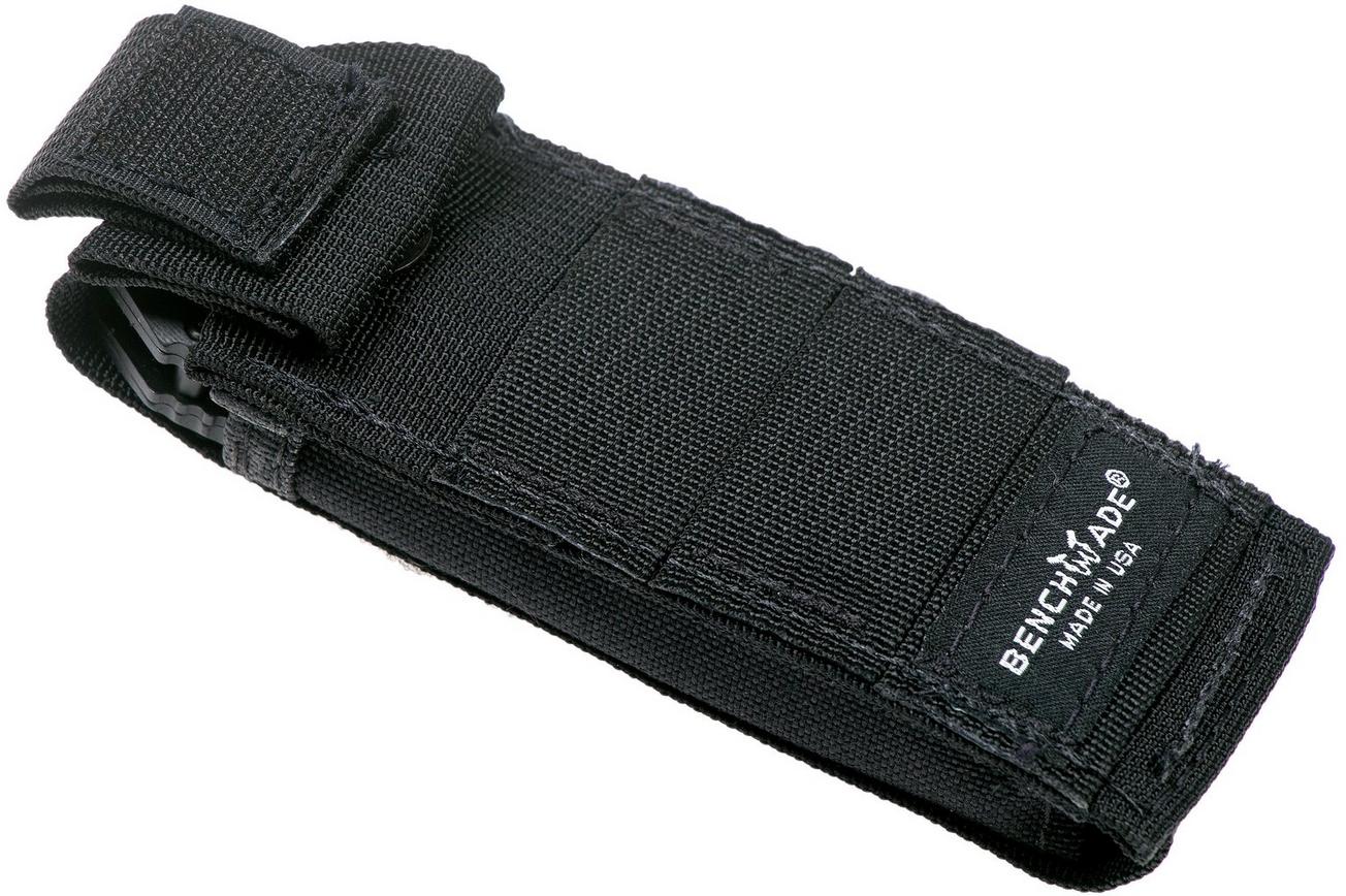 Benchmade 275SGY-1 Sibert Adamas Black G10, Tungsten Grey Serrated zakmes, Shane Sibert design