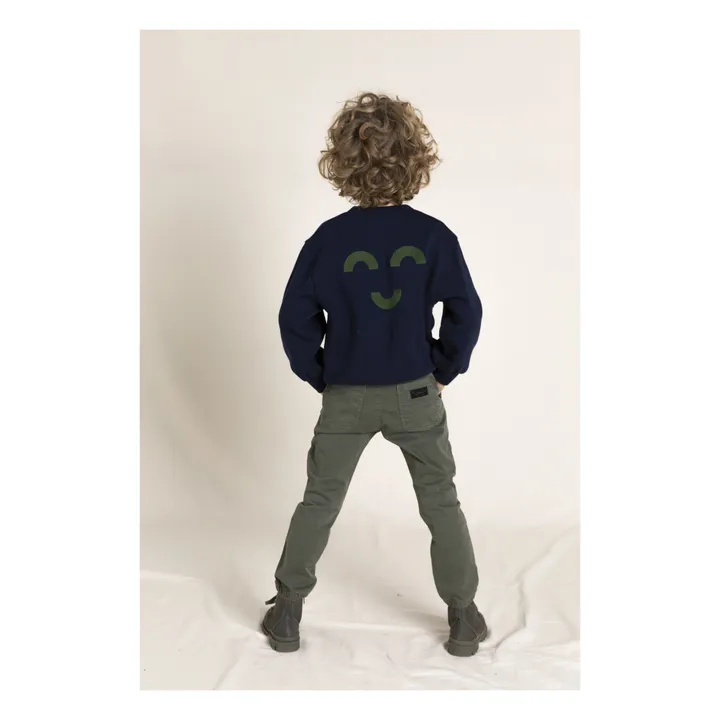 Finger in the nose Pantalon Chino Taille Elastique Skater | Vert kaki