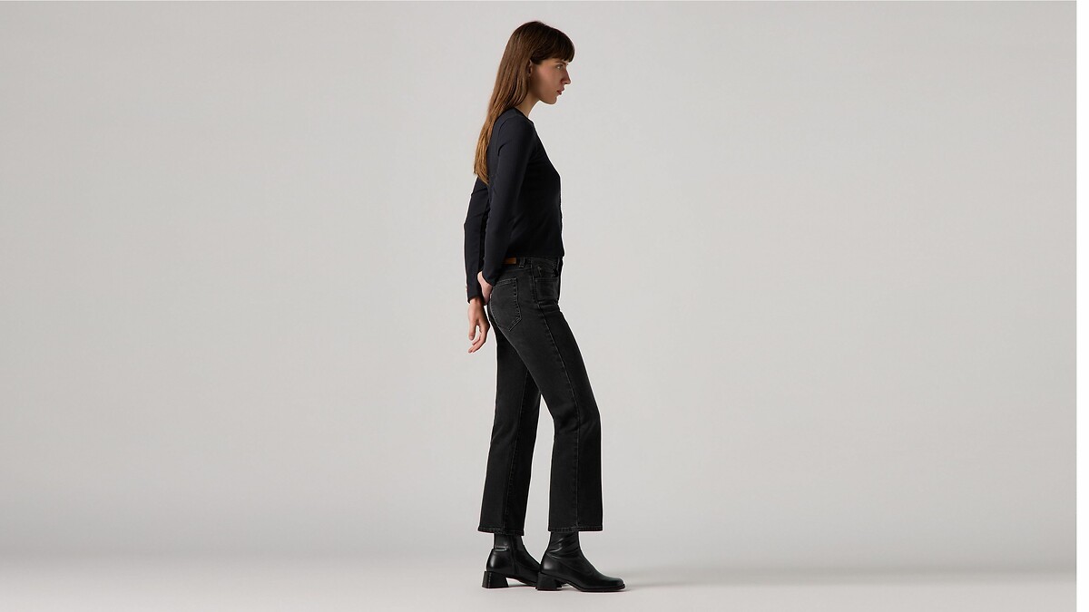 Calça jeans boca de sino Levi's 725