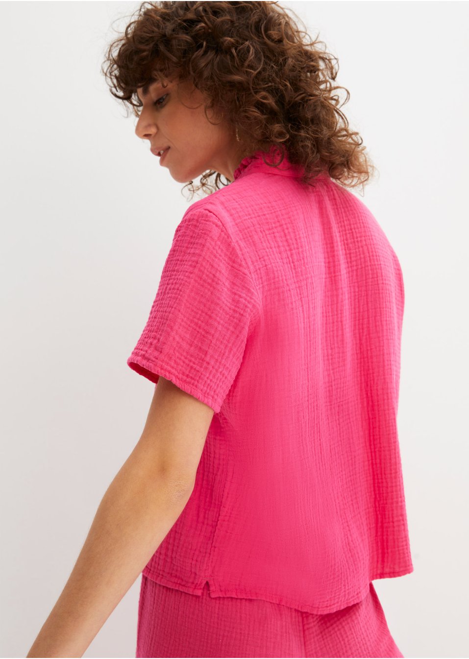 Chemisier en gaze de coton