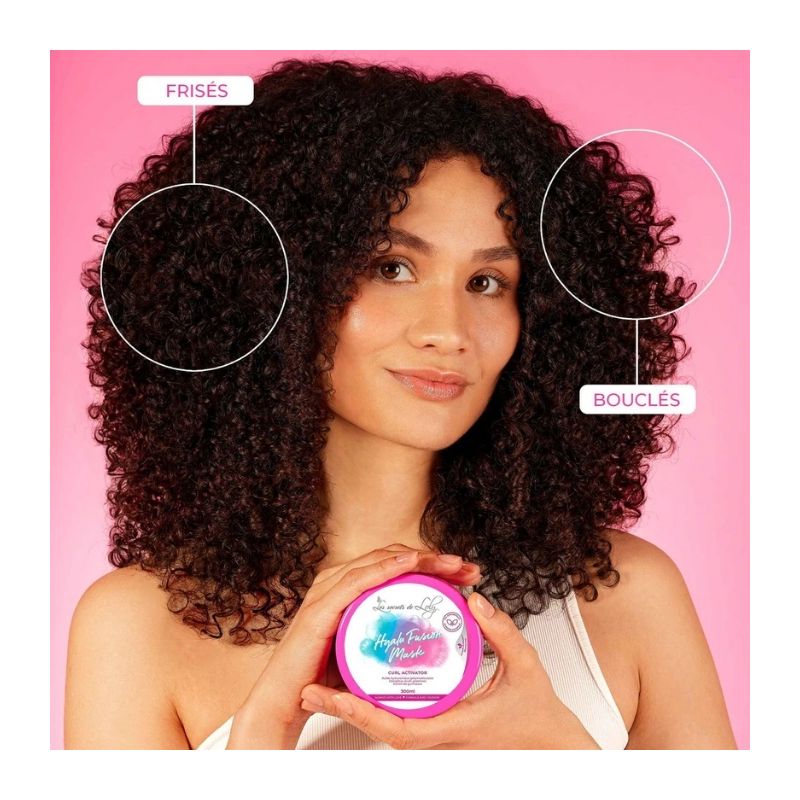 Masque activateur de boucles Hyalu Fusion Les Secrets de Loly 300ml
