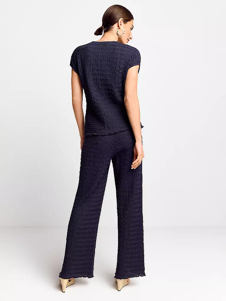 RICH & ROYAL Marlenehose  dunkelblau