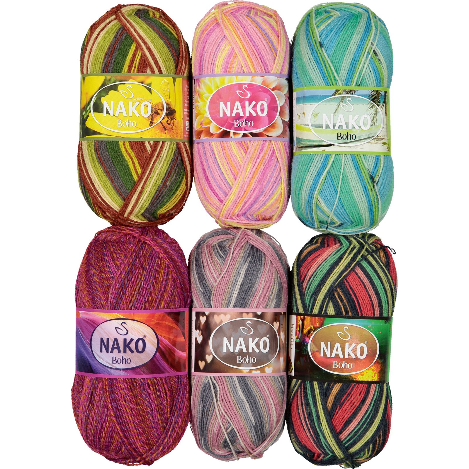 Sockenwolle 100 g 400 m pink