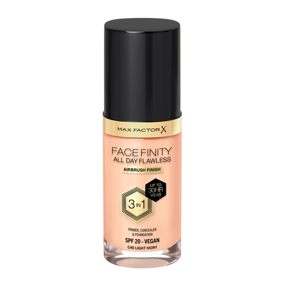 Max Factor Facefinity All Day Flawless Foundation C40 Light Ivory34 ml