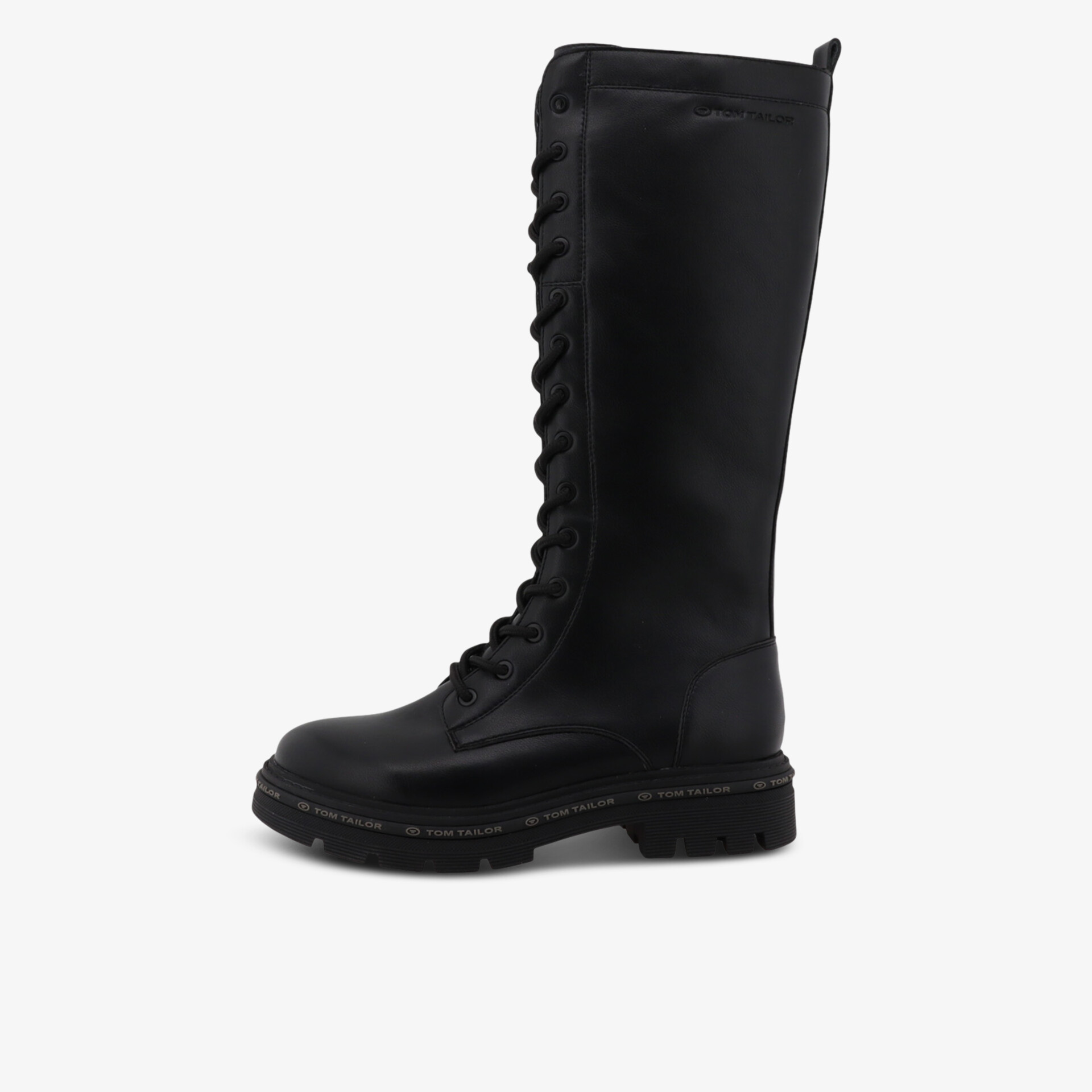TOM TAILOR Damen Stiefel schwarz