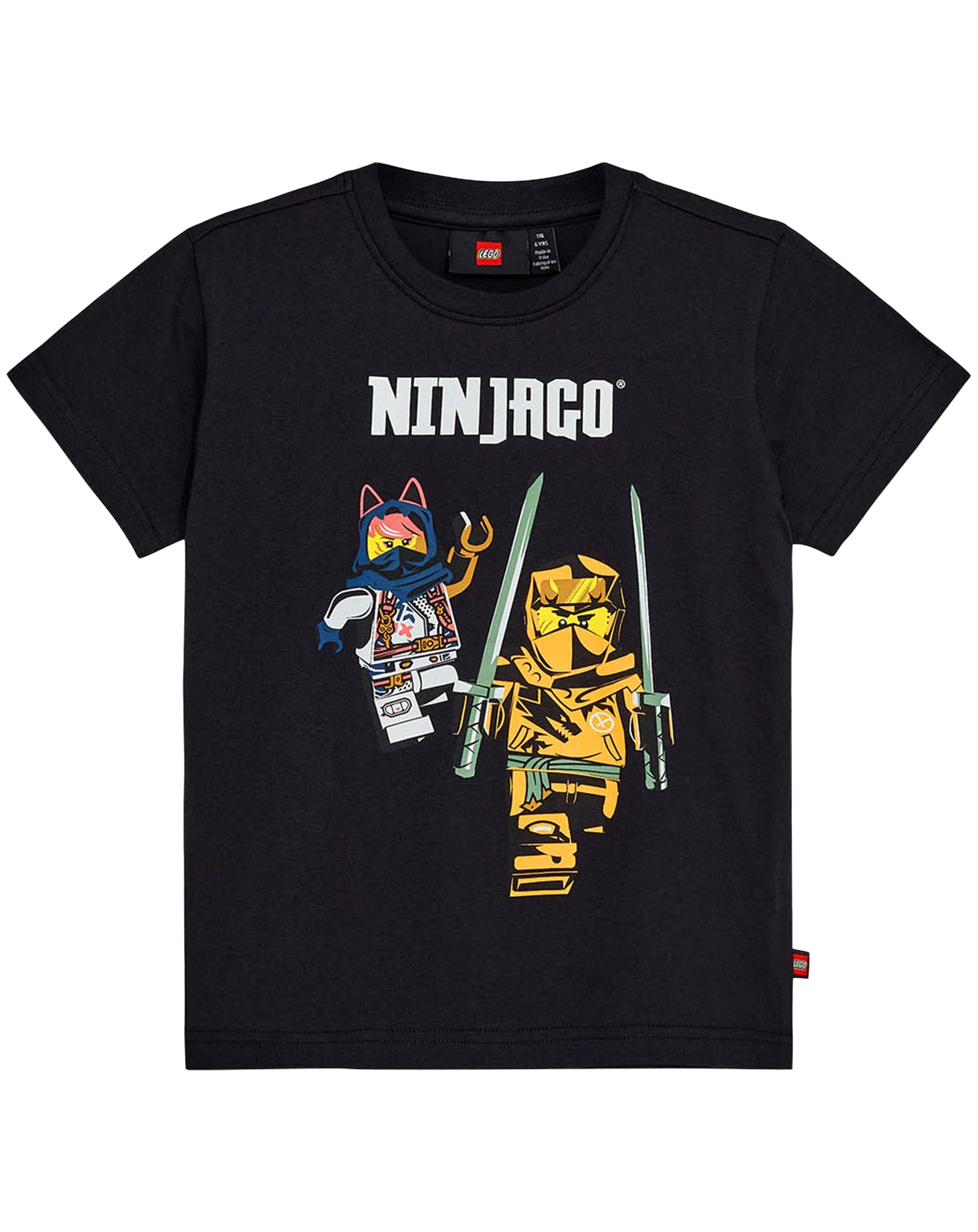 Kurzarmshirt LWTANO 324 in black