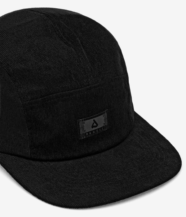 Anuell Riedam Cord 5 Panel Cap (black)